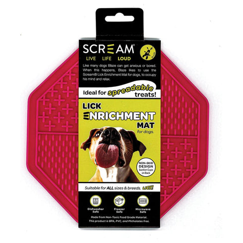 SCREAM LICK ENRICHMENT SUCTION MAT