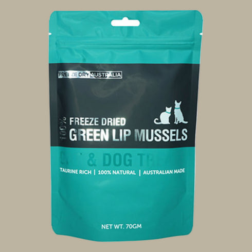 Freeze Dried Whole Green Lip Mussels