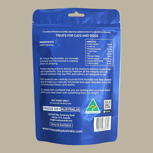 Freeze Dried Sardines