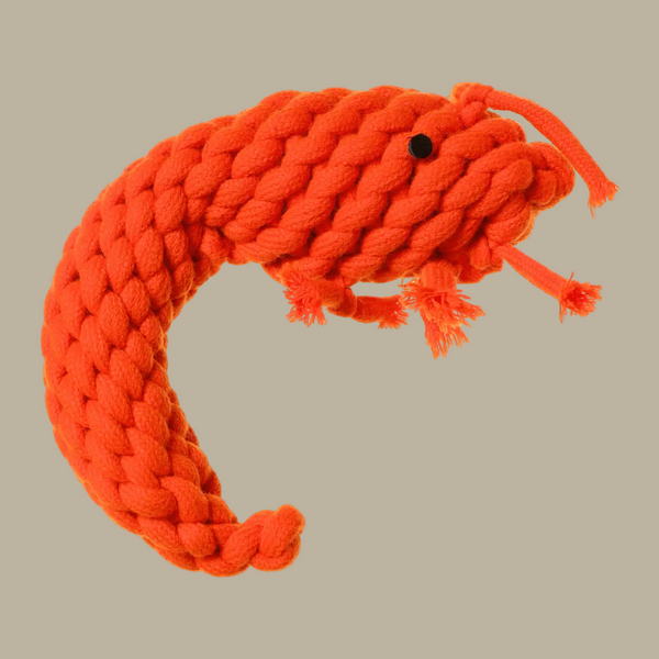 Outback Tails PAM THE PRAWN Dog Toy