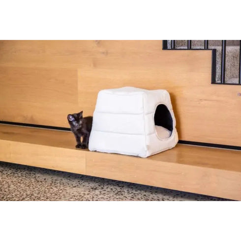 FUZZYARD LIFE CAT CUBBY - SANDSTONE