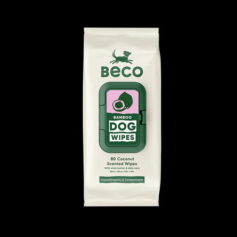 BECO BAMBOO WIPES COCONUT SCENTED 80PK
