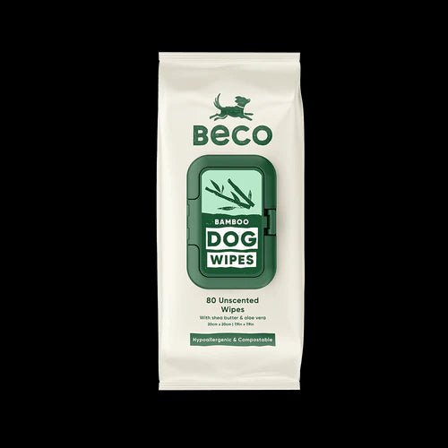 BECO BAMBOO WIPES UNSCENTED 80PK