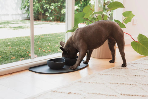 Fuzzyard Life Silicone Feeding Mat - Slate Grey