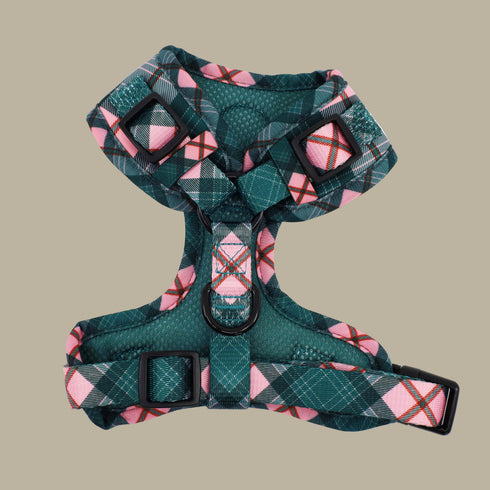 Pablo & Co. PATCH'S PLAID Adjustable Dog Harness