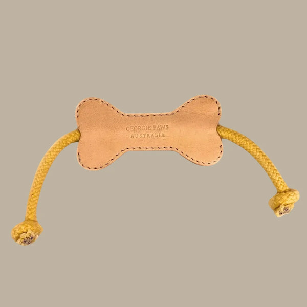 Georgie Paws FLORA BONE Dog Toy