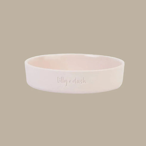 Lilly + Dash Ceramic Cat Bowl