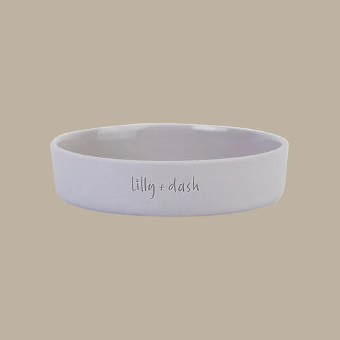 Lilly + Dash Ceramic Cat Bowl