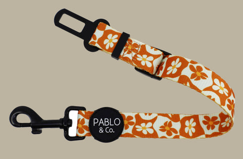 Pablo & Co. RETRO DAZIE Adjustable Dog Car Restraint