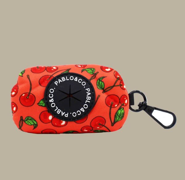 Pablo & Co. CHERRY Poop Bag Holder