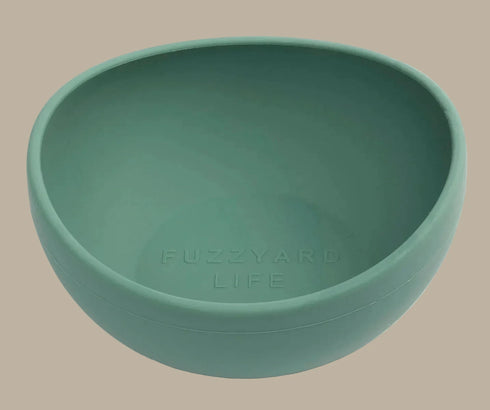 Fuzzyard Life Silicone Bowl - Myrtle Green
