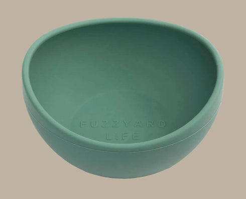 Fuzzyard Life Silicone Bowl - Myrtle Green