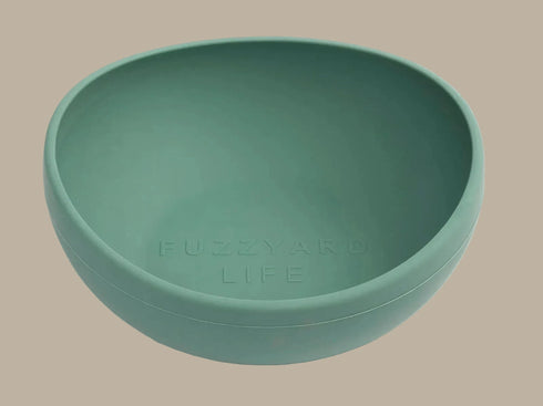 Fuzzyard Life Silicone Bowl - Myrtle Green