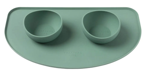 Fuzzyard Life Silicone Feeding Mat - Myrtle Green
