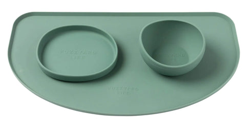 Fuzzyard Life Silicone Feeding Mat - Myrtle Green