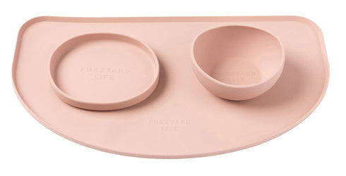 Fuzzyard Life Silicone Feeding Mat - Soft Blush
