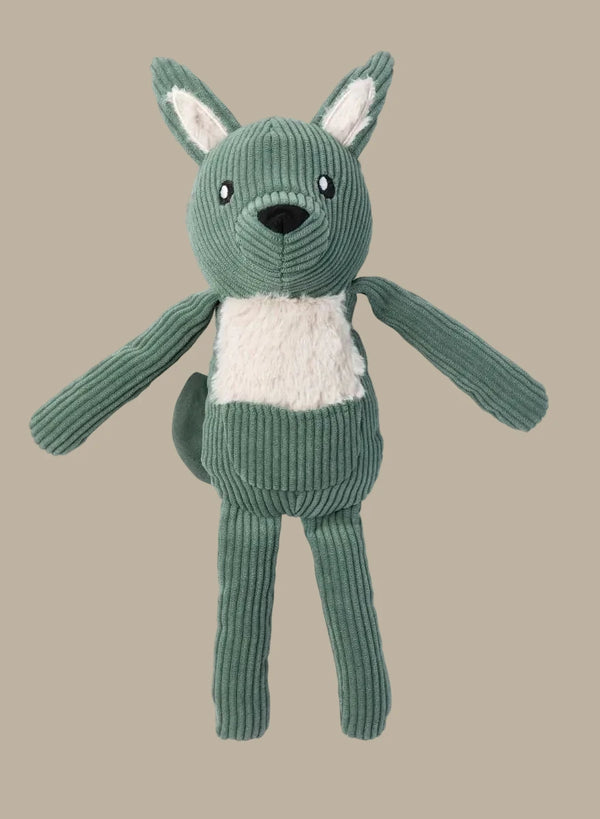 Fuzzyard Life MYRTLE GREEN KANGAROO Dog Toy