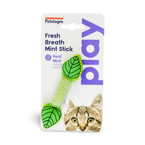 Petstages Fresh Breath Mint Stick Cat Chew Toy