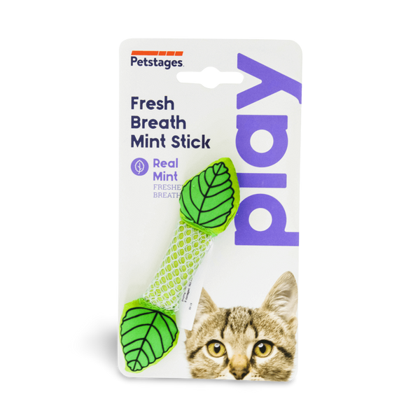 Petstages Fresh Breath Mint Stick Cat Chew Toy