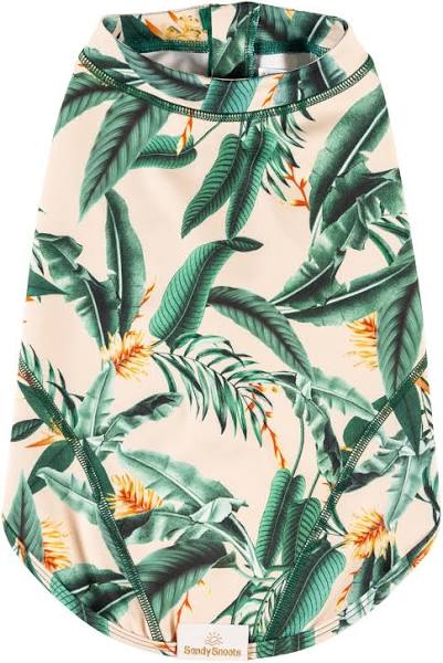 SANDY SNOOTS TROPICAL PARADISE DOG RASHIE