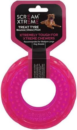 SCREAM XTREME TREAT TYRE - MED/LGE 13x4.5CM